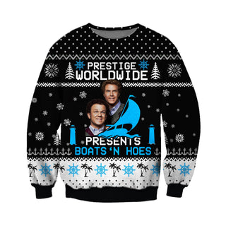 Step Brothers Prestige Worldwide Presents Ugly Christmas Sweater For Men & Women Christmas Gift Sweater CEE006