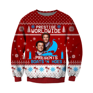 Step Brothers Prestige Worldwide Presents Ugly Christmas Sweater For Men & Women Christmas Gift Sweater CEE007