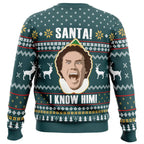 Santa I Know Him Elf Ugly Christmas Sweater