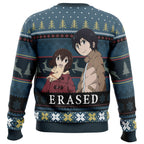 Satoru And Kayo Erased Ugly Christmas Sweater