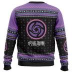 Satoru Gojo Jujutsu Kaisen Ugly Christmas Sweater