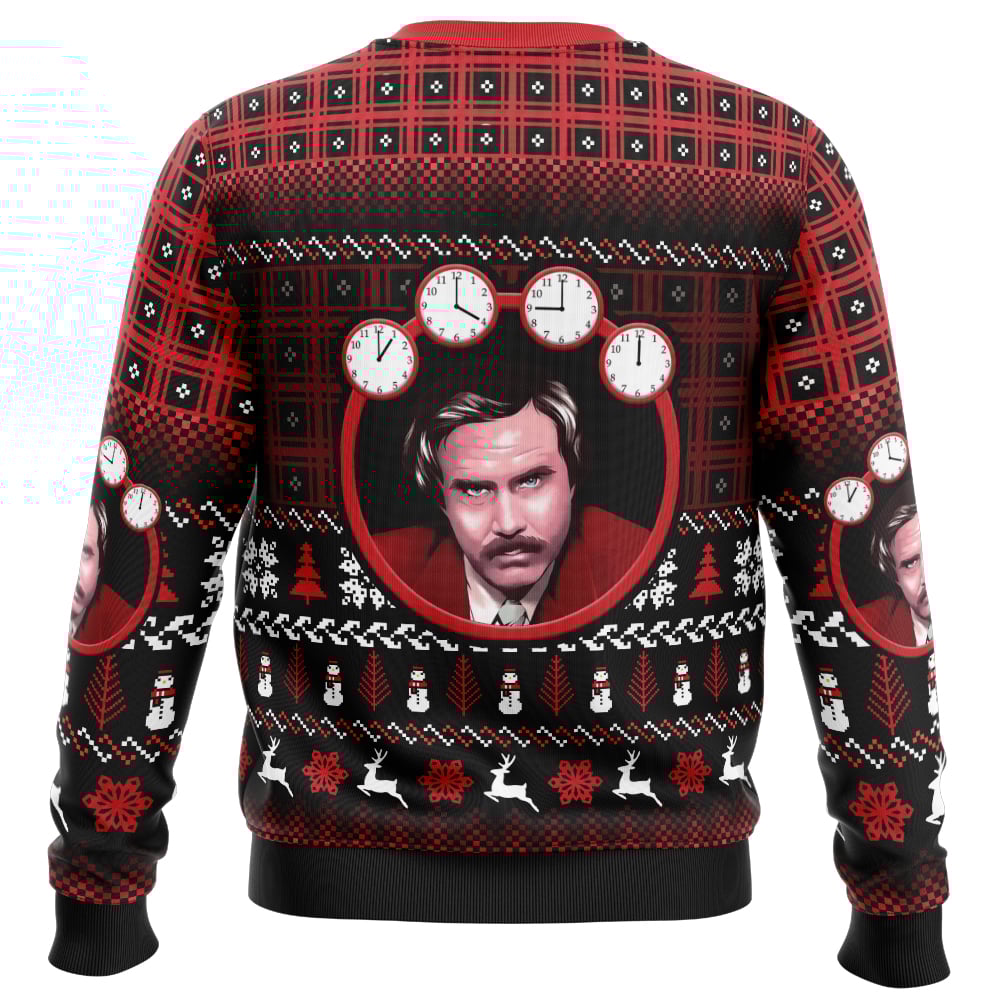 Say Whhhhaaat Anchorman Ugly Christmas Sweater