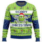 Scary Christmas Mike Wazowski Monster Inc Ugly Christmas Sweater