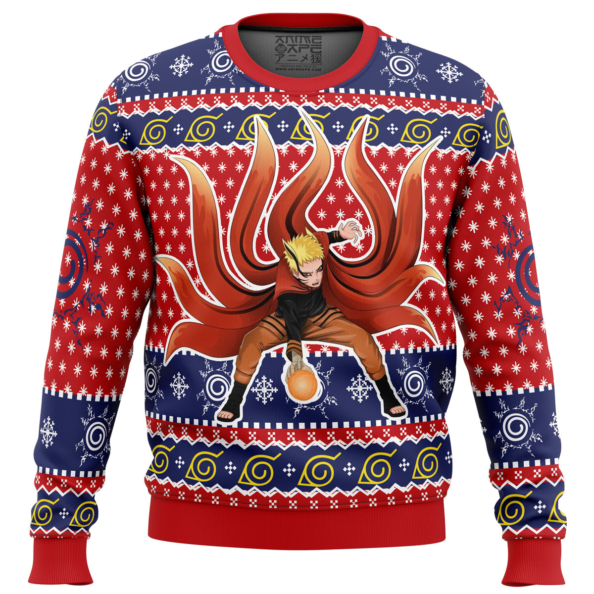 Shippuden Baryon Ugly Christmas Sweater