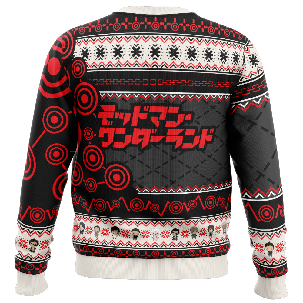 Shiro Blood Bending Deadman Wonderland Ugly Christmas Sweater