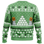 Snow Golem Minecraft Ugly Christmas Sweater