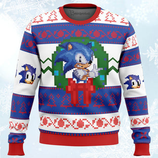 Sonic the Hedgehog Ugly Christmas Sweater For Men & Women Christmas Gift Sweater BH368