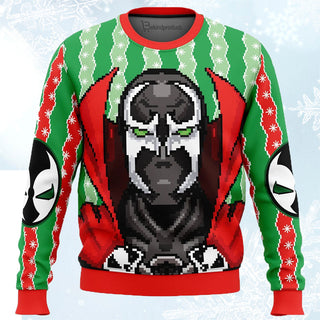 Spawn v2 Ugly Christmas Sweater For Men & Women Christmas Gift Sweater BH490