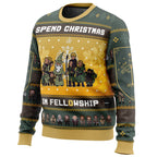Spend Christmas in Fellowship The Lord of the Rings Ugly Christmas Sweater