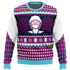 Spider Gwen Spider Verse Spiderman Marvel Ugly Christmas Sweater