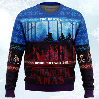 Stranger Xmas Stanger Things Ugly Christmas Sweater For Men & Women Christmas Gift Sweater PT547