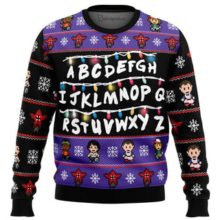 Stranger Things Ugly Christmas Sweater For Men & Women Christmas Gift Sweater BH286