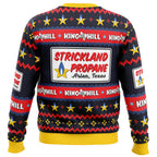 Strickland Propane Arlen Texas King of The Hill Ugly Christmas Sweater