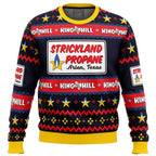 Strickland Propane Arlen Texas King of The Hill Ugly Christmas Sweater