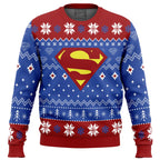 Super Heroes Superman Christmas Ugly Christmas Sweater