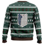 Survey Corps Attack on Titan Ugly Christmas Sweater