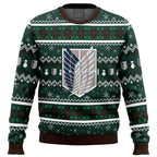 Survey Corps Attack on Titan Ugly Christmas Sweater