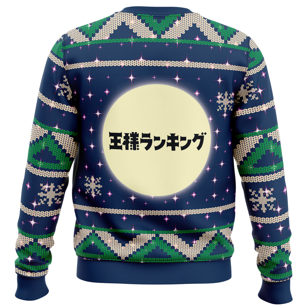 Bojji and Kage Full Moon Ranking of Kings Ugly Christmas Sweater