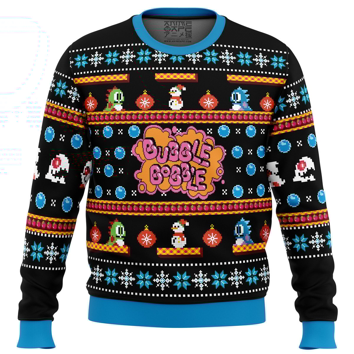 Christmas Bubble Bobble Ugly Christmas Sweater