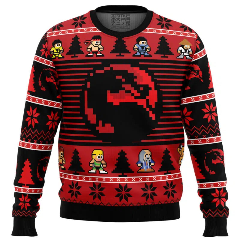 Mortal Kombat Ugly Christmas Sweater