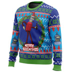 Merry Kissmyass Futurama Ugly Christmas Sweater