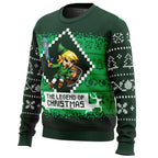 Legendary Warrior of Christmas Zelda Ugly Christmas Sweater