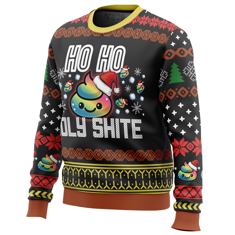 Holy Shieee Ugly Christmas Sweater