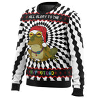 Glory To The Hypnotoad Ugly Christmas Sweater