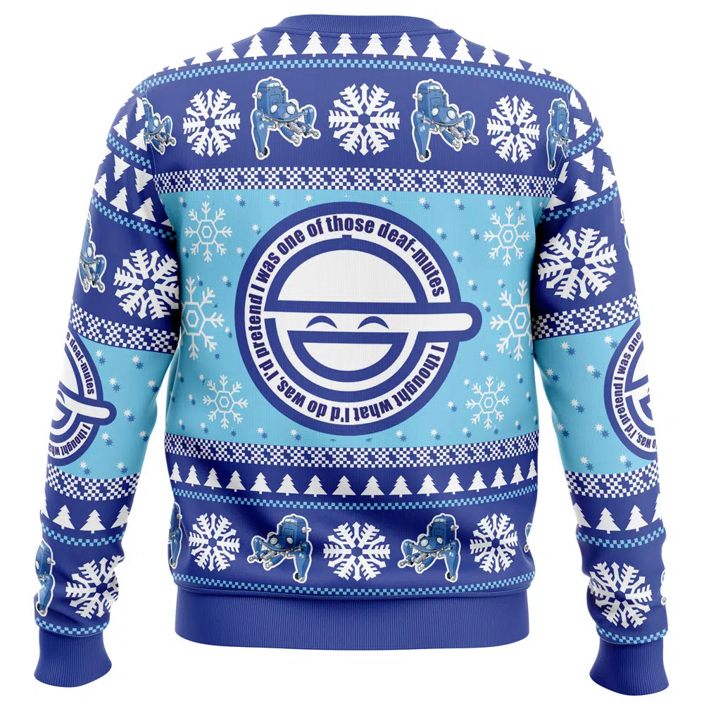 Tachikoma Robots Ghost In The Shell Ugly Christmas Sweater