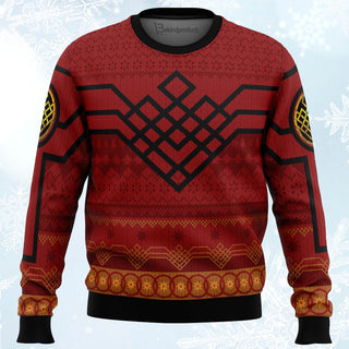 Ten Golden Rings Shang-Chi Ugly Christmas Sweater For Men & Women Christmas Gift Sweater PT196