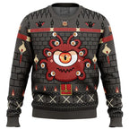 The Beholder Dungeons and Dragons Ugly Christmas Sweater
