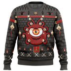 The Beholder Dungeons and Dragons Ugly Christmas Sweater