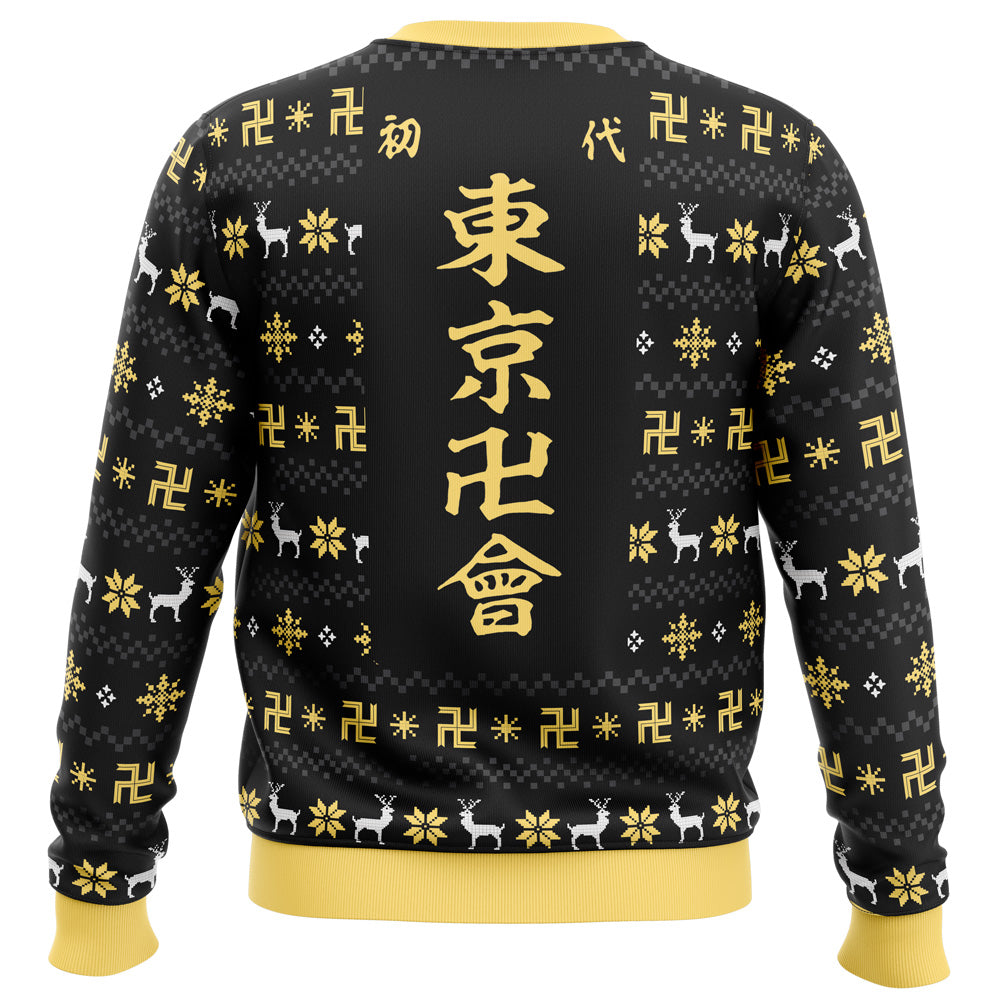 The Buddhist Symbol Tokyo Revengers Ugly Christmas Sweater