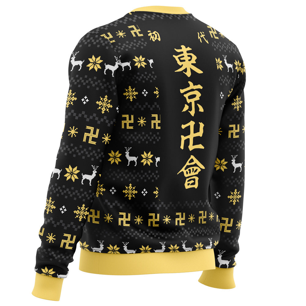 The Buddhist Symbol Tokyo Revengers Ugly Christmas Sweater