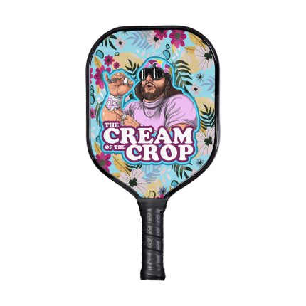 Custom The Cream of the Crop Randy Savage Pop Culture Pickleball Paddle