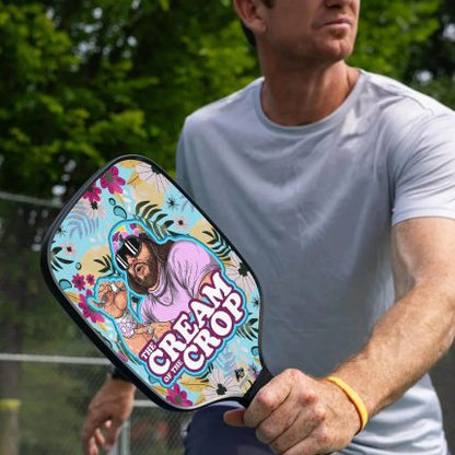 Custom The Cream of the Crop Randy Savage Pop Culture Pickleball Paddle