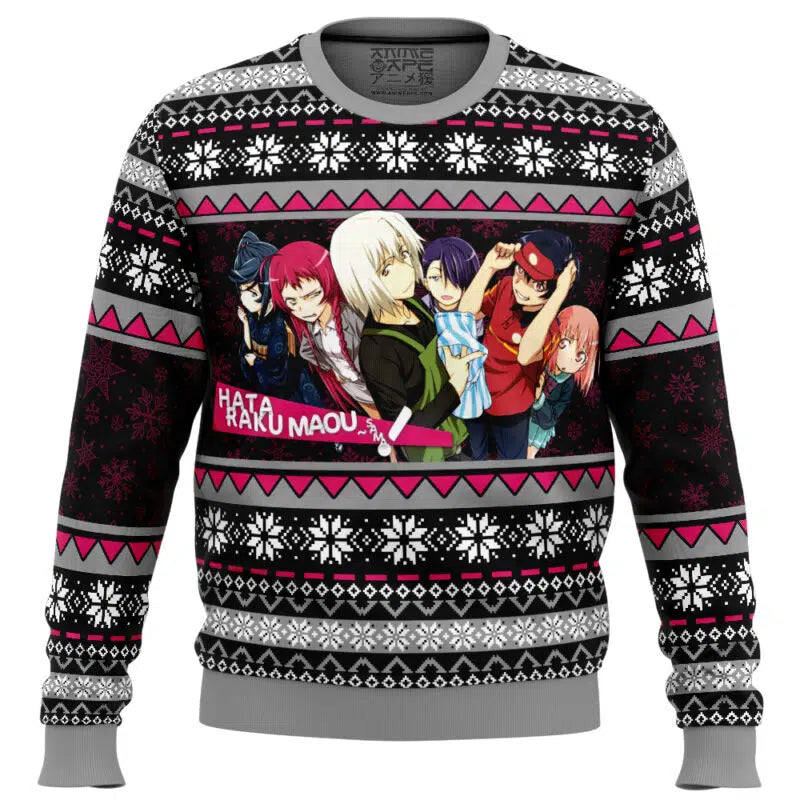 The Devils Crew The Devil is a Part-Timer Ugly Christmas Sweater