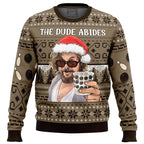The Dude Abides The Big Lebowski Ugly Christmas Sweater