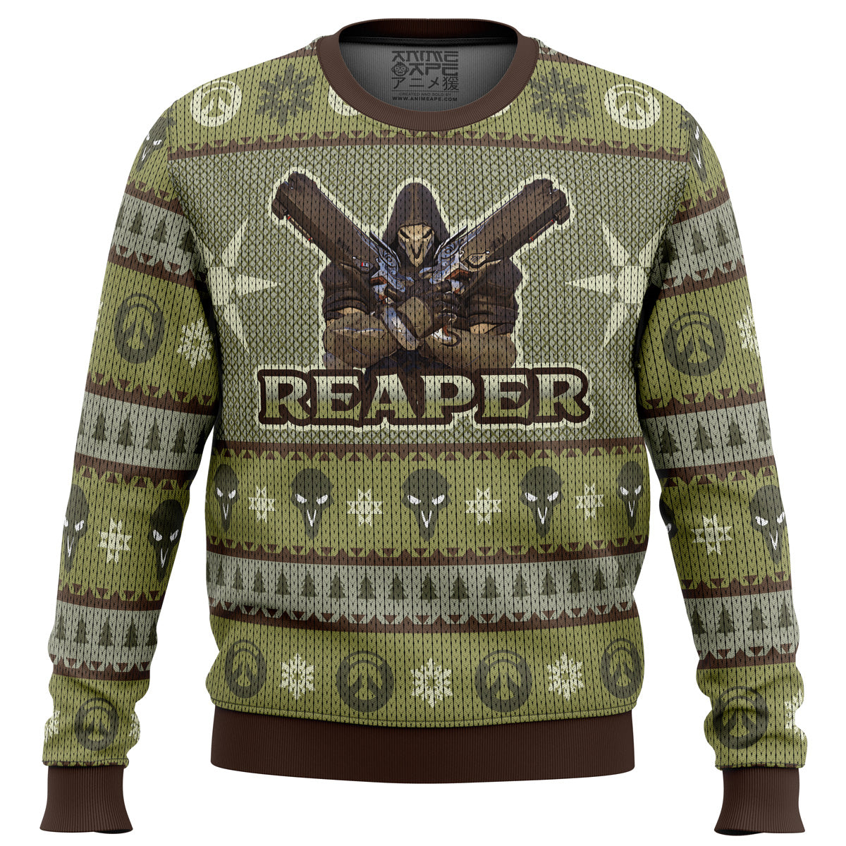 Overwatch The Reaper Ugly Christmas Sweater