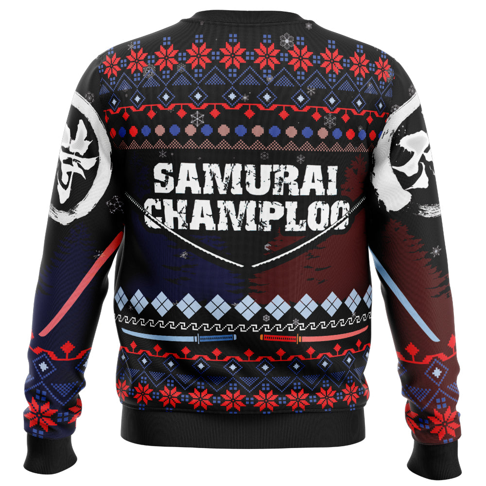 The Samurai Dou Samurai Champloo Ugly Christmas Sweater