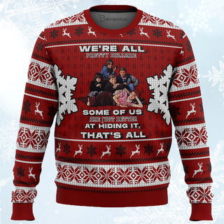 The Breakfast Club Ugly Christmas Sweater For Men & Women Christmas Gift Sweater PT468