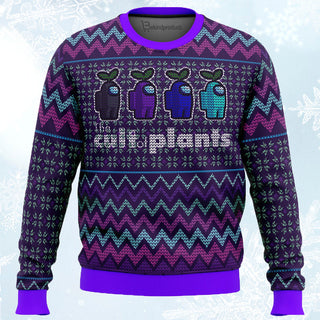 The Cult of Plants Among Ugly Christmas Sweater For Men & Women Christmas Gift Sweater PT872