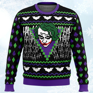 The Joker Ugly Christmas Sweater For Men & Women Christmas Gift Sweater PT433