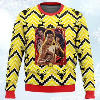 The Last Dragon Ugly Christmas Sweater For Men & Women Christmas Gift Sweater PT033