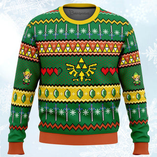 The Legend of Zelda Ugly Christmas Sweater For Men & Women Christmas Gift Sweater BH128