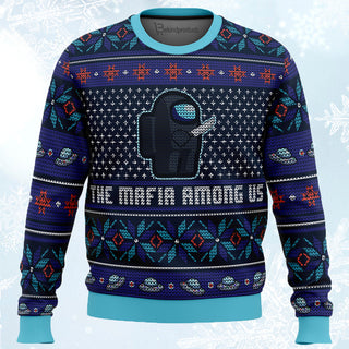 The Mafia Among Us Ugly Christmas Sweater For Men & Women Christmas Gift Sweater PT585