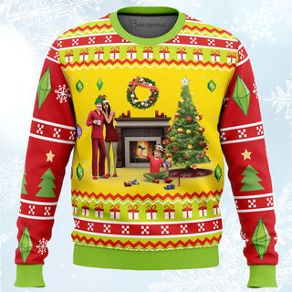 The Sims 4 Ugly Christmas Sweater For Men & Women Christmas Gift Sweater PT815