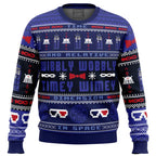 Timey Wimey Doctor Who Ugly Christmas Sweater
