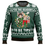 Tis The Season To Be Tipsy Bungo Stray Dogs Ugly Christmas Sweater