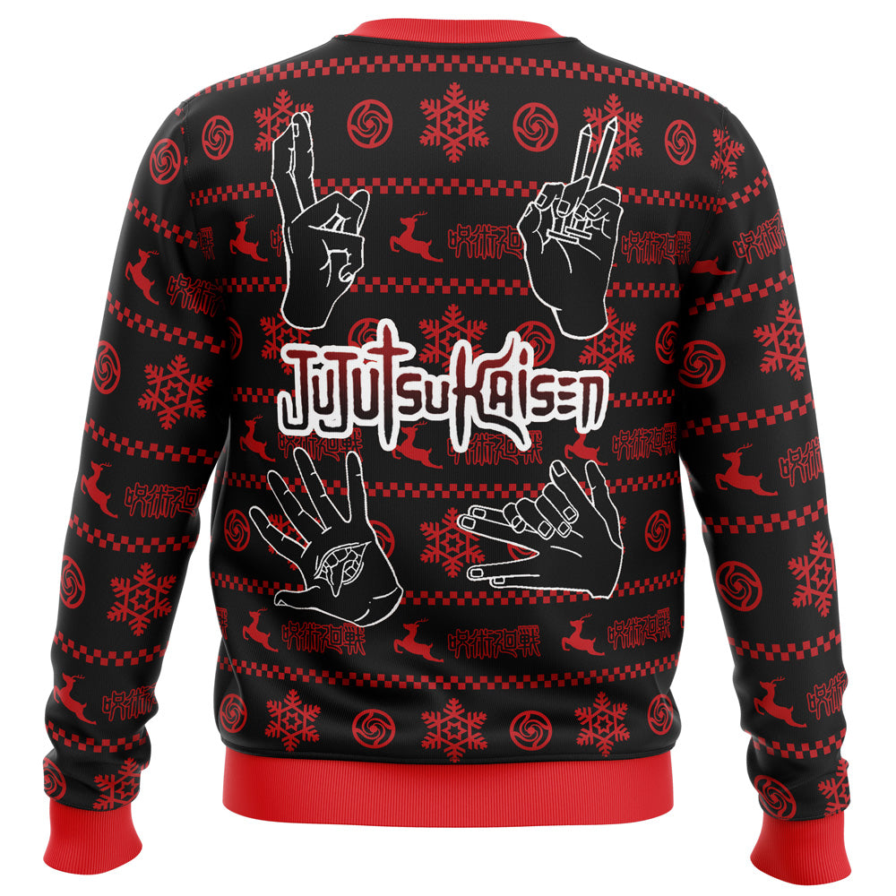 Tokyo Metropolitan Jujutsu Kaisen Ugly Christmas Sweater